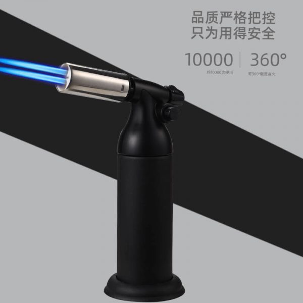 真探者烧烤烘焙点火器焊枪高温双火户外喷火枪双火大喷枪抗风喷枪GF9262 - 图片 2