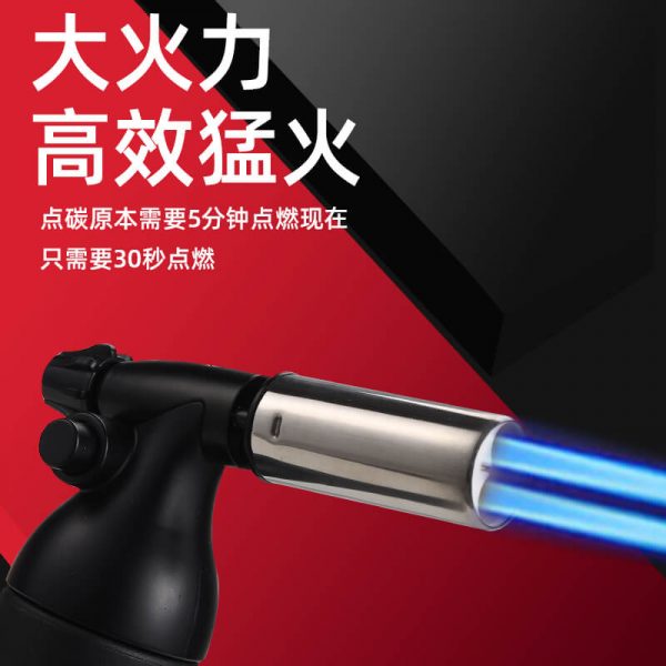真探者烧烤烘焙点火器焊枪高温双火户外喷火枪双火大喷枪抗风喷枪GF9262 - 图片 3